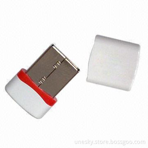 Mini USB Flash Drive with 512MB to 16GB Capacity and 10-year Data Retention